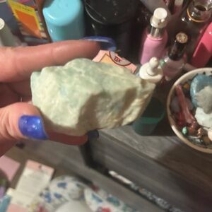 Light Green Raw Stone large piece